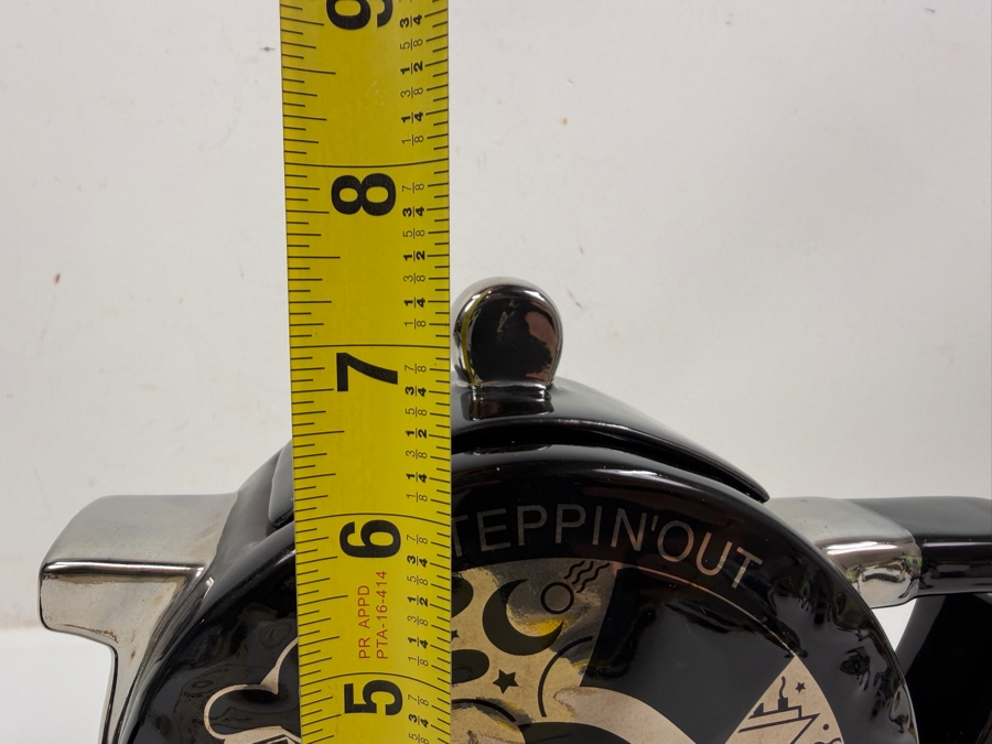 Vintage Disney Enesco Mickey Mouse Steppin' Out Teapot and Cup Set 7.5'H [Photo 5]