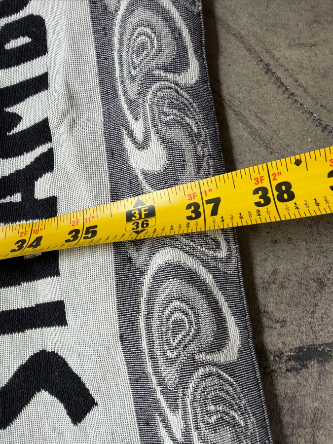 Just Added - Vintage Woven Disney Season's Greetings Mickey And Minnie Mouse Christmas Wall Tapestry With Hanging Hardware 26'W X 36.5'H [Photo 6]