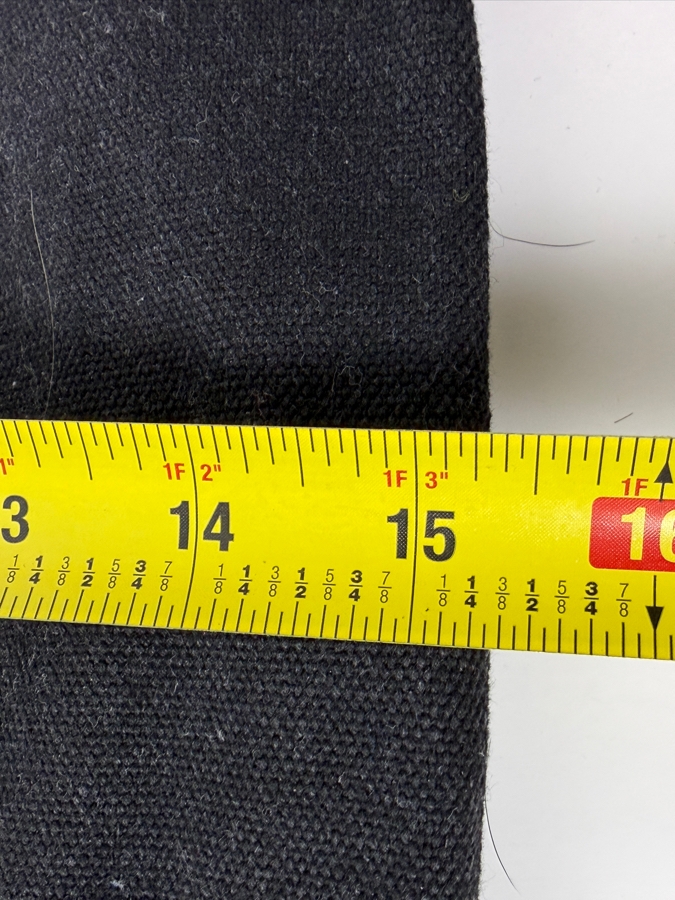 Just Added - Steamboat Willie 1928 Mickey Mouse Black Canvas Tote Bag With Embroidered Graphic 19'H X 15'W [Photo 5]