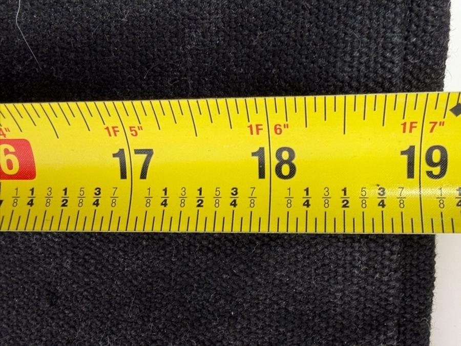 Just Added - Steamboat Willie 1928 Mickey Mouse Black Canvas Tote Bag With Embroidered Graphic 19'H X 15'W [Photo 4]