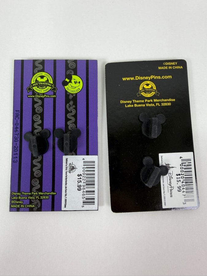Just Added - Limited Edition Disney Pin DLR Mickey's Halloween Party 2017 Annual Passholder Headless Horseman Pin and Limited Release Haunted Mansion Hitchhiking Ghosts Pin [Photo 4]