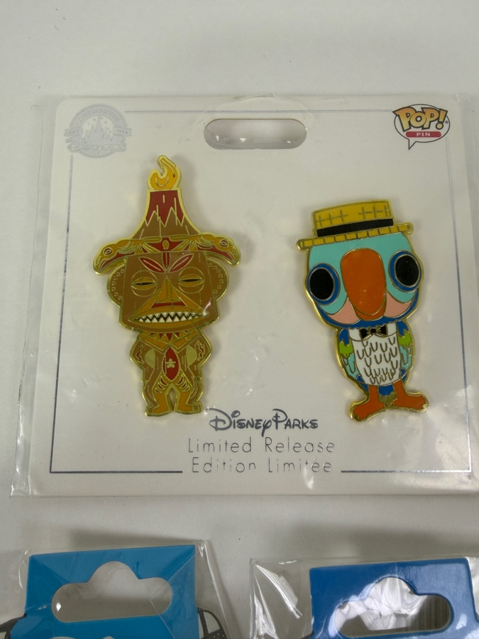 Just Added - Limited Release Disney Funko Pop! Enchanted Tiki Room 2-Pin Set, Vanellope Von Schweetz Popcorn Pin, And Marie The Aristocats Popcorn Trading Pin Collection [Photo 2]