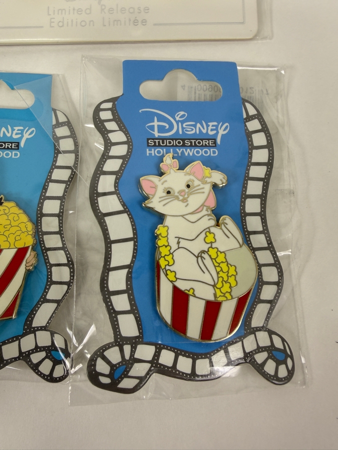 Just Added - Limited Release Disney Funko Pop! Enchanted Tiki Room 2-Pin Set, Vanellope Von Schweetz Popcorn Pin, And Marie The Aristocats Popcorn Trading Pin Collection [Photo 4]
