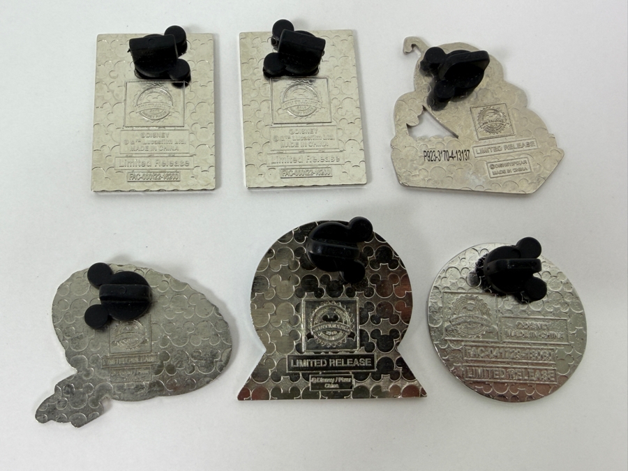 Disney Star Wars Rogue One Mystery Bodhi And Bistan, Pixar Short Film Stu, Loungefly Toy Story Jessie Heart, World Of Color Buzz Lightyear, And Disney Park Badges Met A Princess Snow White Limited Release Enamel Pin Collection [Photo 7]