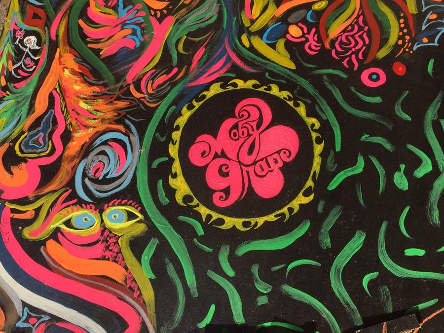 Original 1960's Rock & Roll Psychedelic Collage - 4-Panel Period Piece [Photo 22]