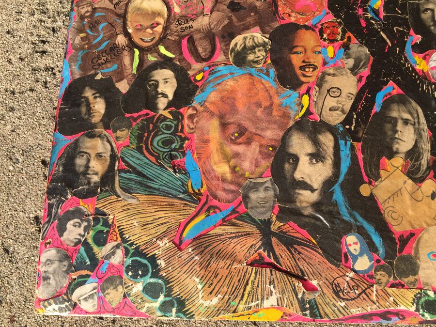 Original 1960's Rock & Roll Psychedelic Collage - 4-Panel Period Piece [Photo 12]