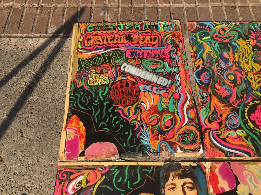 Original 1960's Rock & Roll Psychedelic Collage - 4-Panel Period Piece [Photo 4]