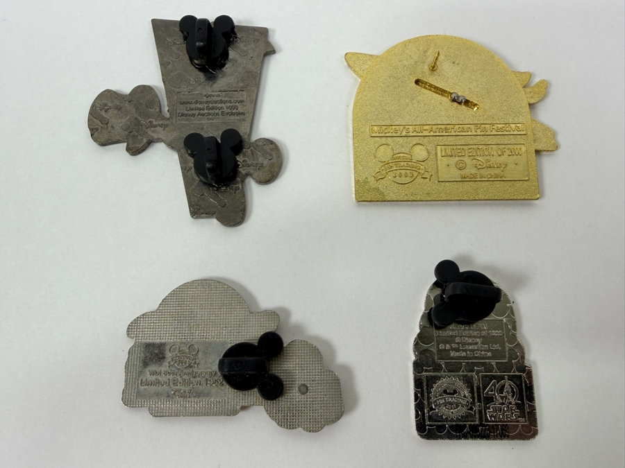 Just Added - Disney Auctions LE 1000 Jiminy Cricket, Mickey’s All-American Festival LE 2000 Stitch, WDI 50th Anniversary DCA Sorcerer Mickey LE 1952, And Star Wars 40th Anniversary Stormtrooper Chaser LE 1500 Enamel Pin Collection [Photo 6]