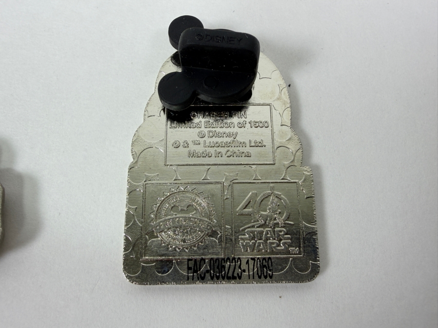 Just Added - Disney Auctions LE 1000 Jiminy Cricket, Mickey’s All-American Festival LE 2000 Stitch, WDI 50th Anniversary DCA Sorcerer Mickey LE 1952, And Star Wars 40th Anniversary Stormtrooper Chaser LE 1500 Enamel Pin Collection [Photo 10]