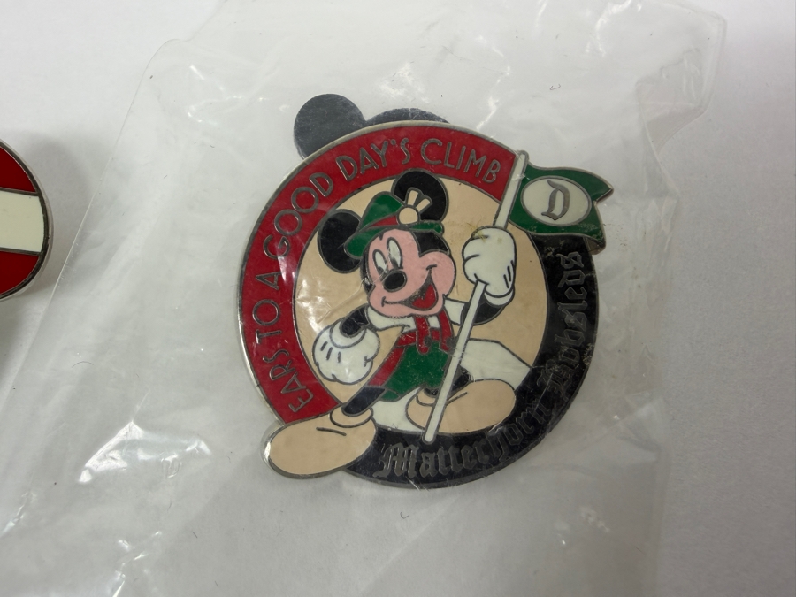 Just Added - Disney World Pin Trading Society Master Pin Trader, 2007 Year Of A Million Dreams Disneyland Resort Mickey, Disneyland Resort 2004 Independence Day Stitch, Disneyland Matterhorn Bobsleds Mickey, And United Kingdom/USA Mickey Icon Flag Enamel  [Photo 6]