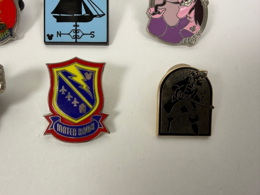 Just Added - Disney Pins: Toy Story 3 Mr. Pricklepants, Pinocchio Magical Musical Moments Jiminy Cricket, D23 Expo 2019 Honda Autopia Astronaut, Haunted Mansion Gargoyle, Ratatouille Chef Remy, And Captain Hook Enamel Pin Collection [Photo 3]