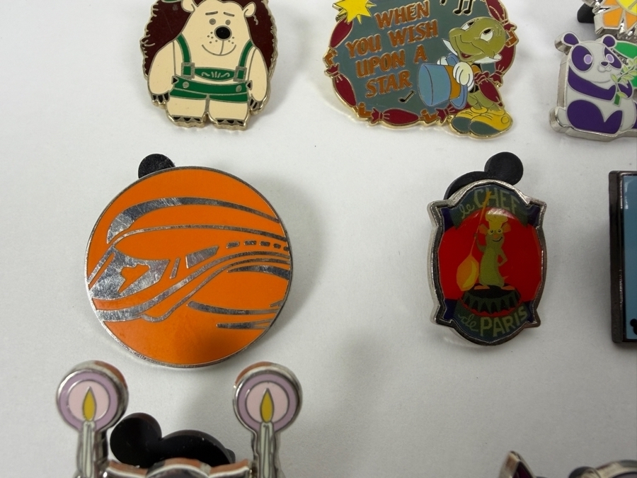 Just Added - Disney Pins: Toy Story 3 Mr. Pricklepants, Pinocchio Magical Musical Moments Jiminy Cricket, D23 Expo 2019 Honda Autopia Astronaut, Haunted Mansion Gargoyle, Ratatouille Chef Remy, And Captain Hook Enamel Pin Collection [Photo 5]