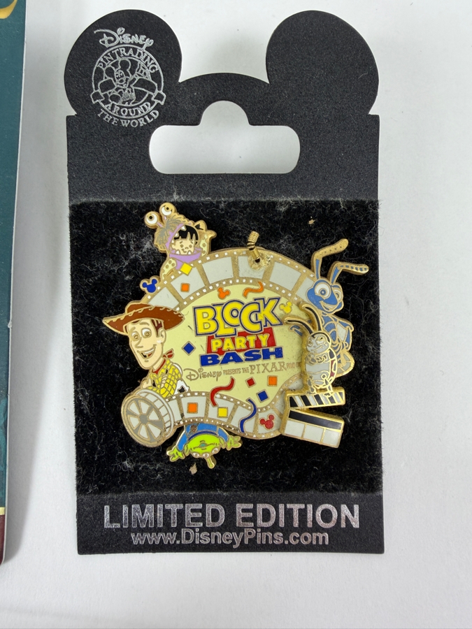 Just Added - D23 Expo 2017 Art Of Snow White Limited Edition 3000, 2005 Disney Parks Pixar Block Party Bash Limited Edition, And D23 Expo 2017 Space Mountain 40th Anniversary Since 1977 Lanyard Medallion Collection [Photo 3]