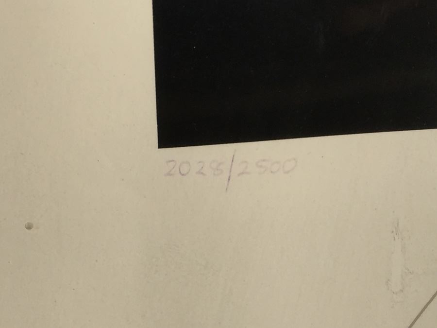 Rush 2012 Print Plate Signed & Framed Numbered 2028/2500 [Photo 3]