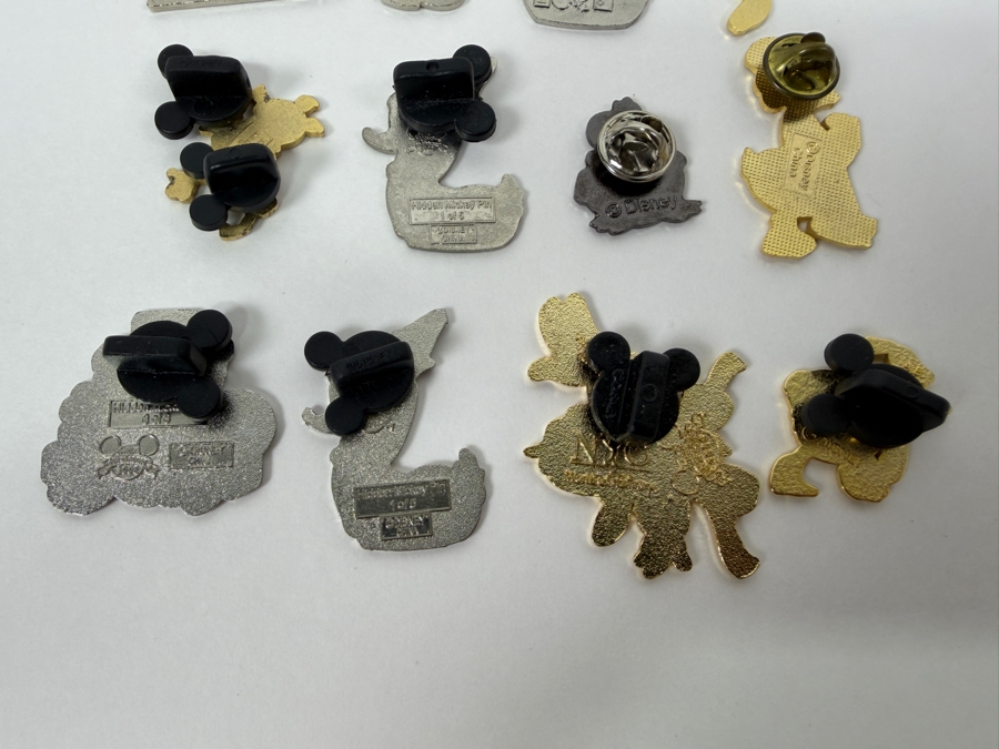 Just Added - Disney Pins: 2004 Wells Expedition Donald, 2002 Firefighter Donald, 1999 Millennium Countdown Ichabod & Mr. Toad, Scrooge McDuck With Cane, And Sorcerer Donald Enamel Pin Collection [Photo 13]