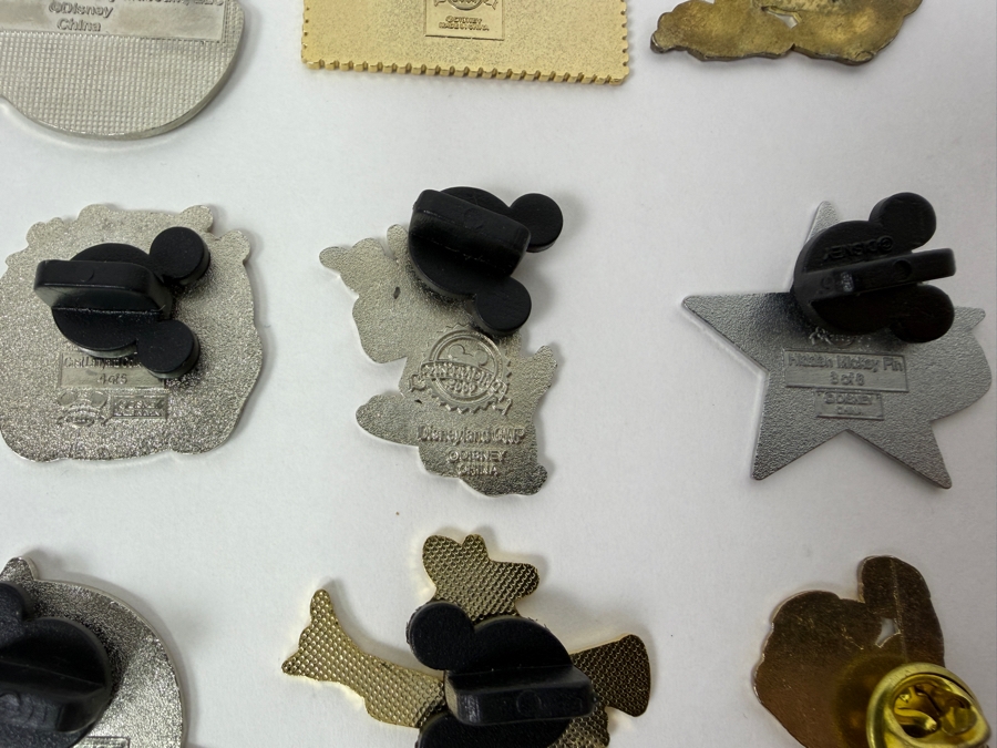 Just Added - Disney Pins: 2004 Vintage Toy Donald Pull Toy LE 100, 2004 Postage Stamp Donald, 2009 Haunted Mansion Phineas Donald, 2006 Independence Day Star LE 2500, And Various Donald Duck Adventure Enamel Pin Collection [Photo 10]