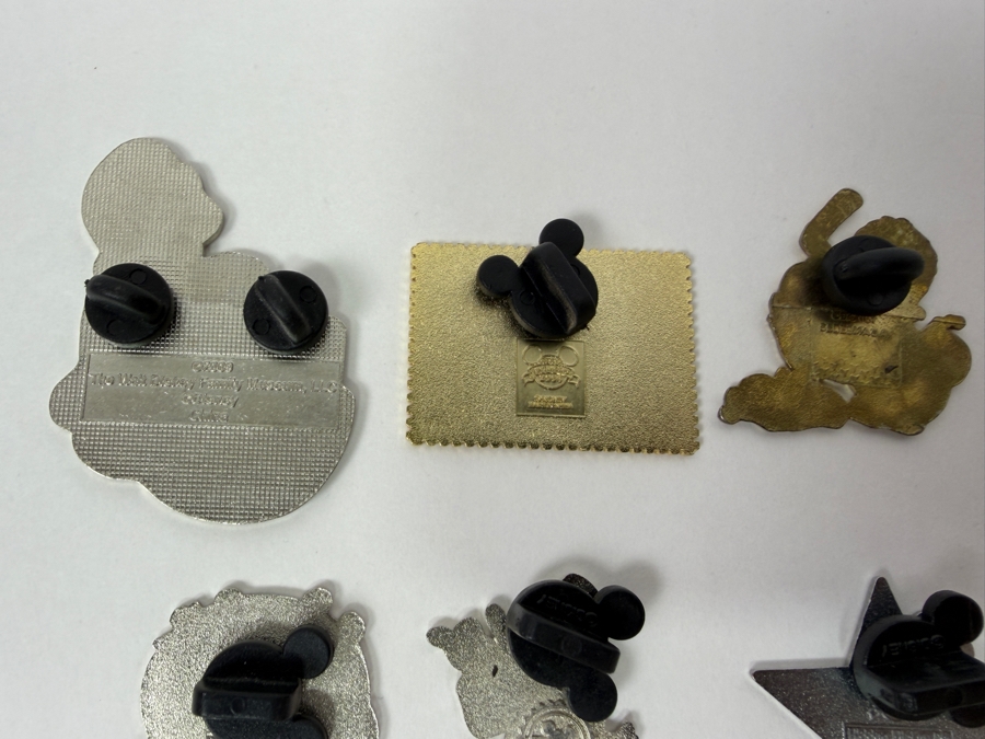 Just Added - Disney Pins: 2004 Vintage Toy Donald Pull Toy LE 100, 2004 Postage Stamp Donald, 2009 Haunted Mansion Phineas Donald, 2006 Independence Day Star LE 2500, And Various Donald Duck Adventure Enamel Pin Collection [Photo 9]