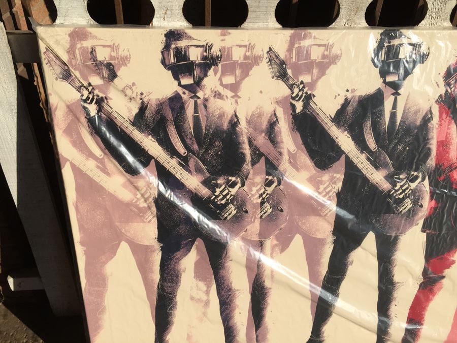 Daft Punk 6 by Marie Bergeron - 36' x 54' Cotton Rag Fine Art Print, 2014 - Edition Size 1 of 5 - Gauntlet Gallery - COA [Photo 4]