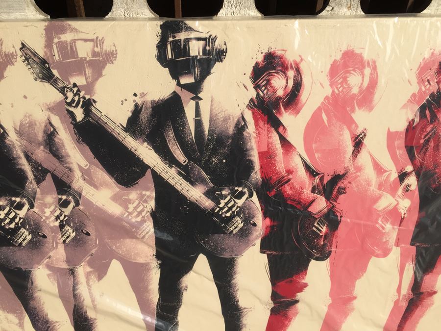 Daft Punk 6 by Marie Bergeron - 36' x 54' Cotton Rag Fine Art Print, 2014 - Edition Size 1 of 5 - Gauntlet Gallery - COA [Photo 2]