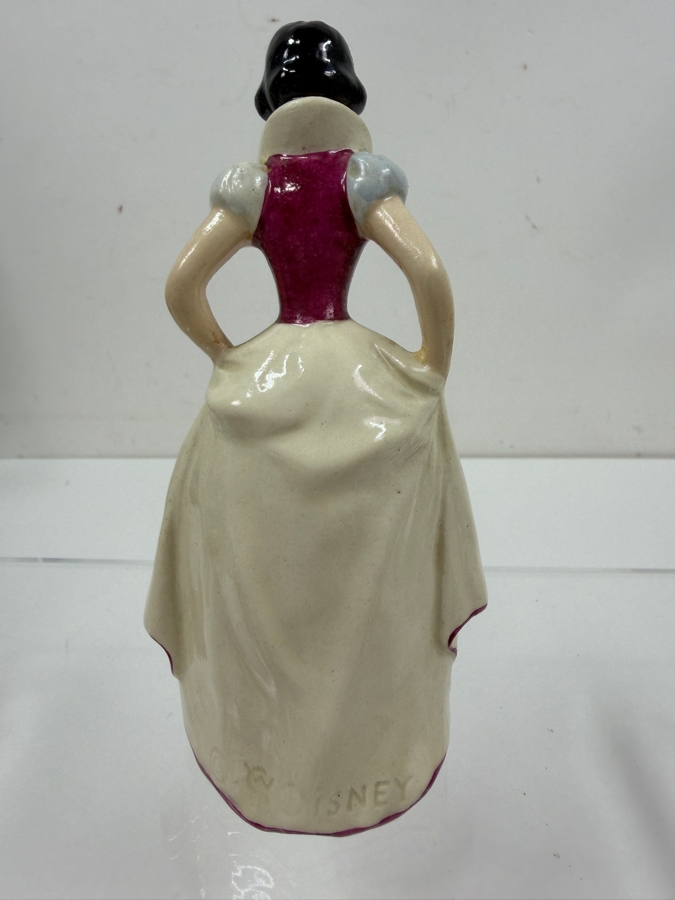 Just Added - Vintage 1950s Goebel Germany Walt Disney Snow White And The Seven Dwarfs Porcelain Figurine Collection Featuring Sneezy, Bashful, Sleepy, Dopey, Happy, Grumpy, And Doc With Original Foil Labels 3'H - 6'H [Photo 22]