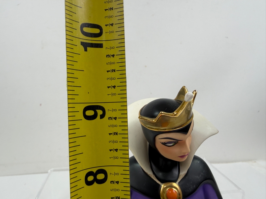 Just Added - Walt Disney Classics Collection Snow White Evil Queen Bring Back Her Heart Limited Edition 1997 Hand Painted Porcelain Figurine 9'H [Photo 6]