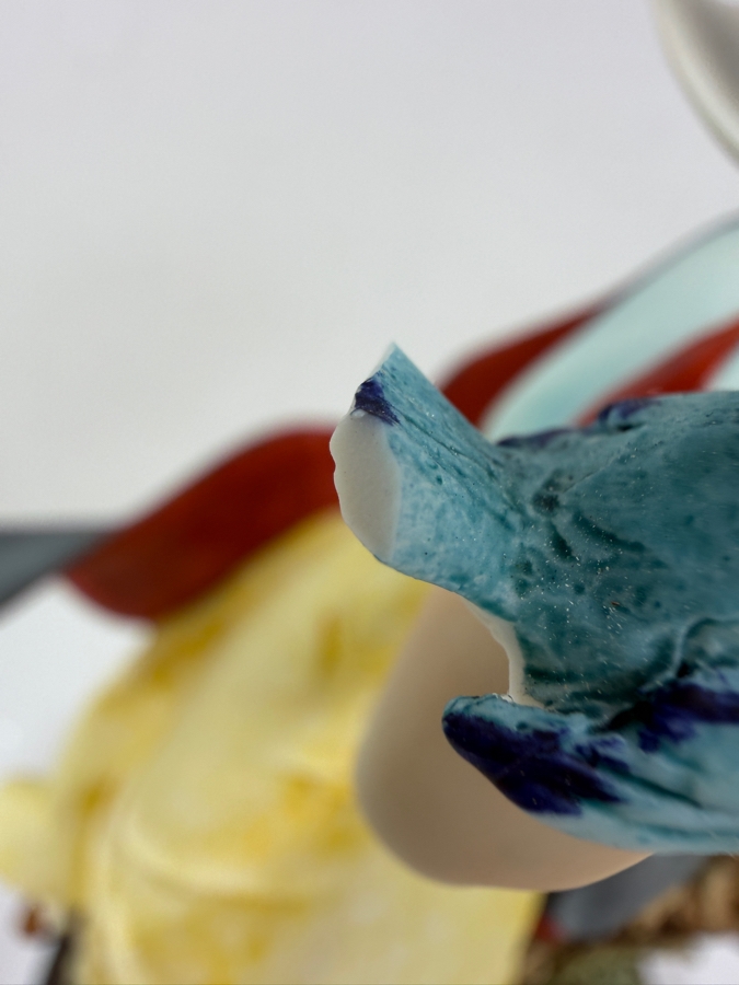 Just Added - Giuseppe Armani Florence 1993 Walt Disney’s Snow White With Blue Bird Hand Painted Porcelain Figurine On Wood Base Model 0209C 10'H [Photo 3]