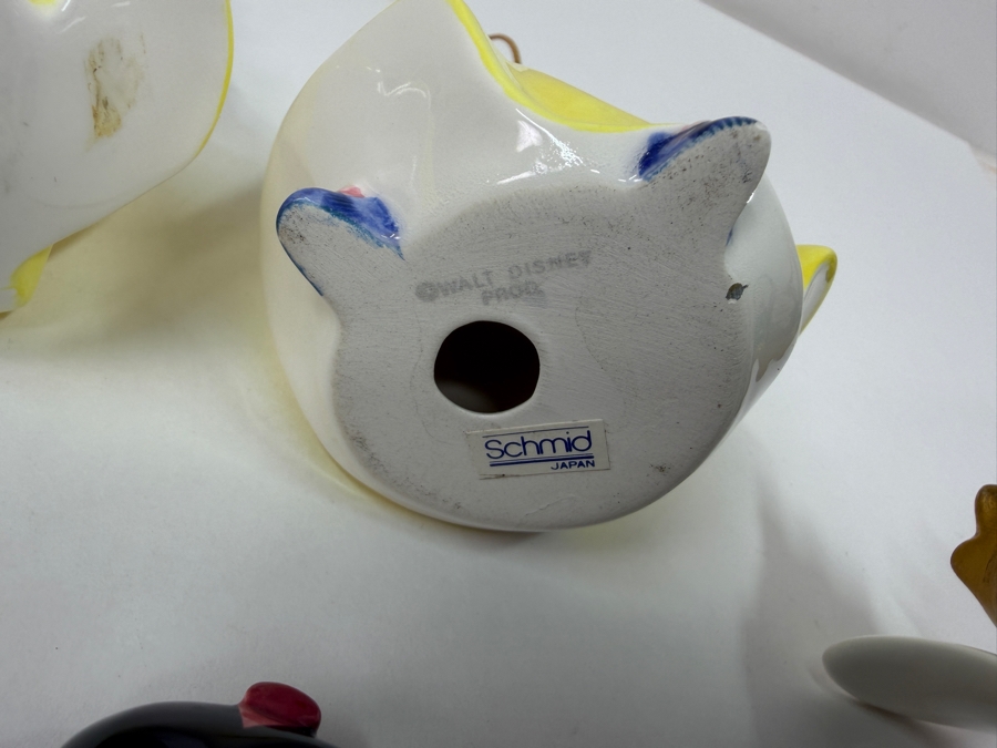 Just Added - Vintage 1990s Walt Disney Productions Porcelain Snow White Variants And Evil Queen Figurine Collection 5' - 7.5'H [Photo 9]