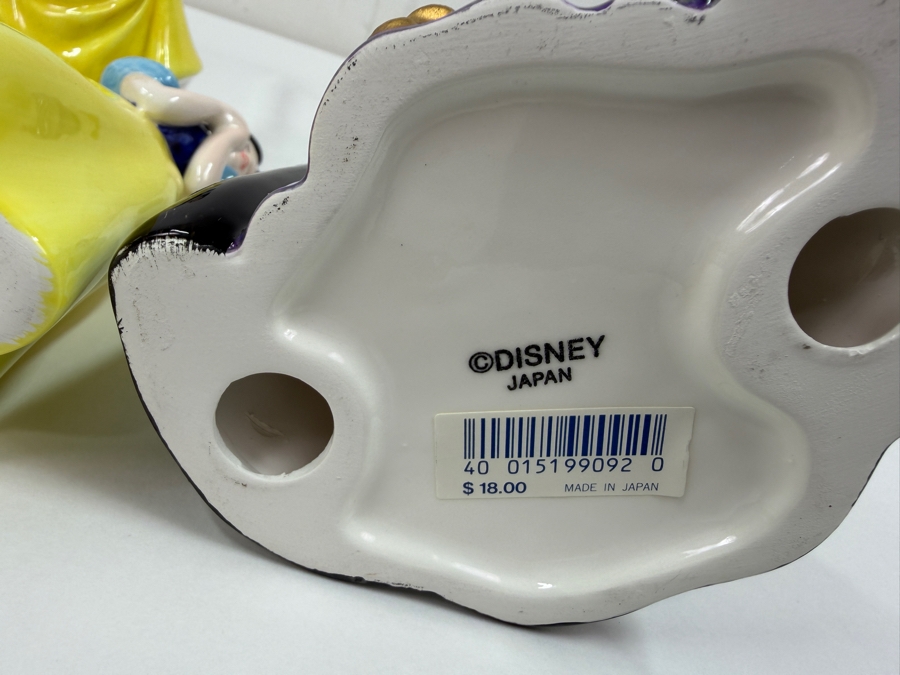 Just Added - Vintage 1990s Walt Disney Productions Porcelain Snow White Variants And Evil Queen Figurine Collection 5' - 7.5'H [Photo 7]