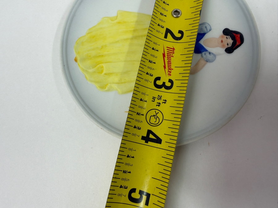 Just Added - Goebel West Germany Snow White And The Prince Hand Painted Small Collector Plate Set 4'W [Photo 6]