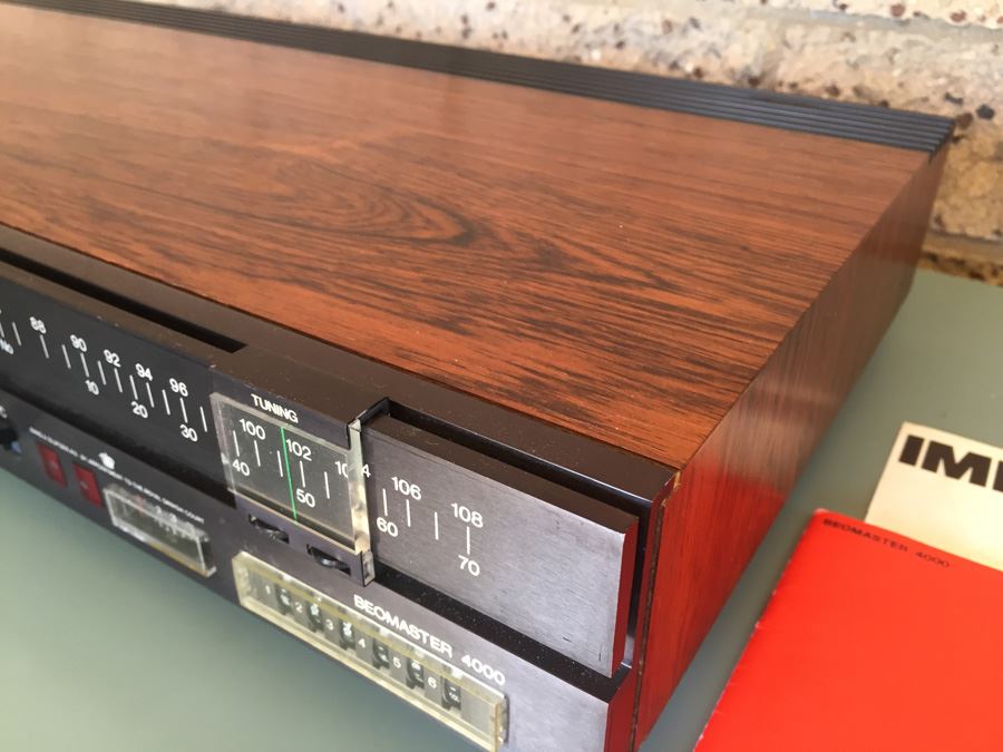 Bang & Olufsen Denmark Beomaster 4000 Receiver - Designed By Jacob Jensen - CHARITY ITEM [Photo 9]