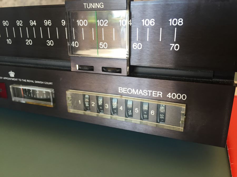 Bang & Olufsen Denmark Beomaster 4000 Receiver - Designed By Jacob Jensen - CHARITY ITEM [Photo 3]
