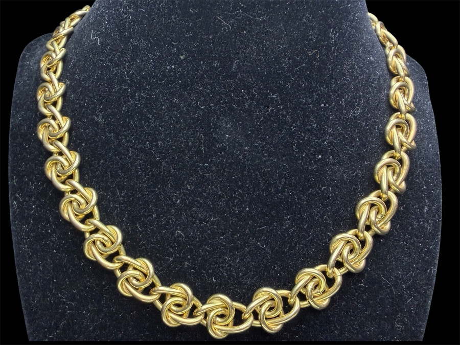 14k Gold 17' Chain Necklace 33.1g [Gold Melt Value Is $2,973] [Photo 9]