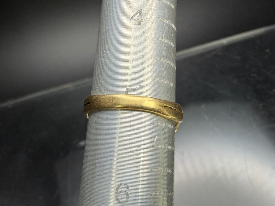 14k Gold Pearl Ring Size 5 2.6g [Photo 5]