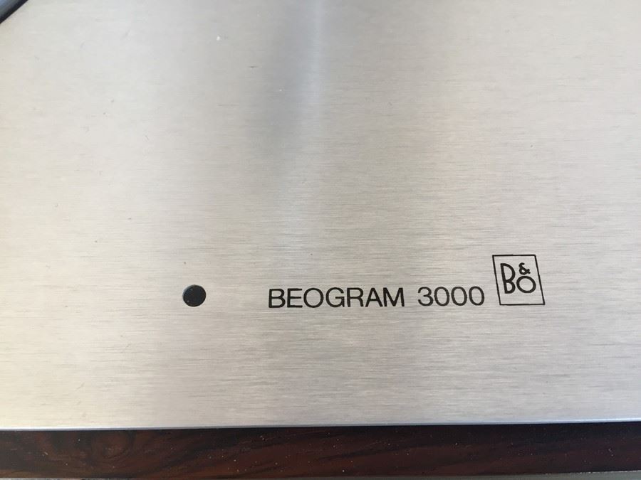 Bang & Olufsen B&O Beogram 3000 Turntable - Working But Needs SP12 Stylus Cartridge - CHARITY ITEM [Photo 3]