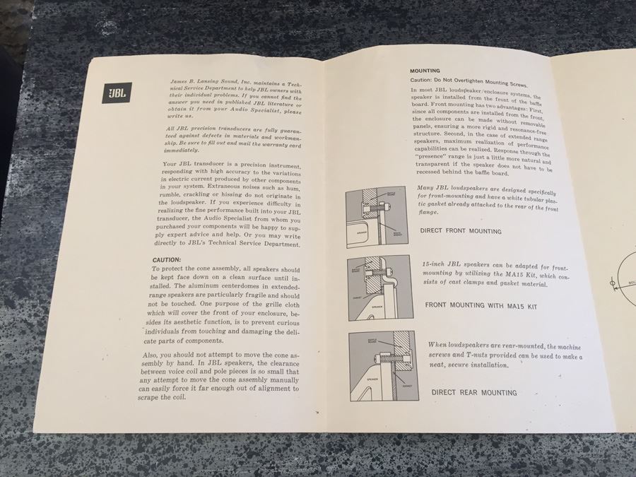 JBL Signature Series Speakers With Custom Enclosure -  CHARITY ITEM [Photo 13]