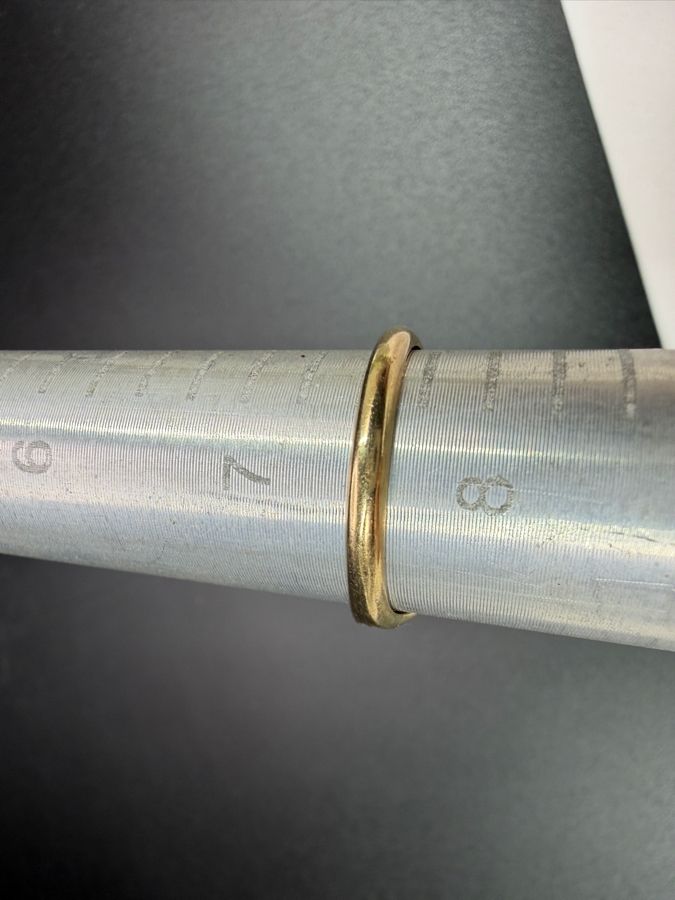 10k Gold Elongated Cabochon Hydrogrossular Garnet Size 7.5 8.0g Retails $1,600 [Photo 7]