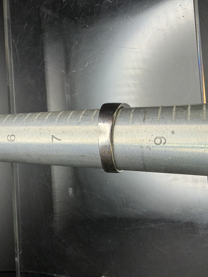 18k Gold 6.5mm Square Cabochon Tourmaline Ring Size 8 7.9g Retails $4,000 [Photo 8]