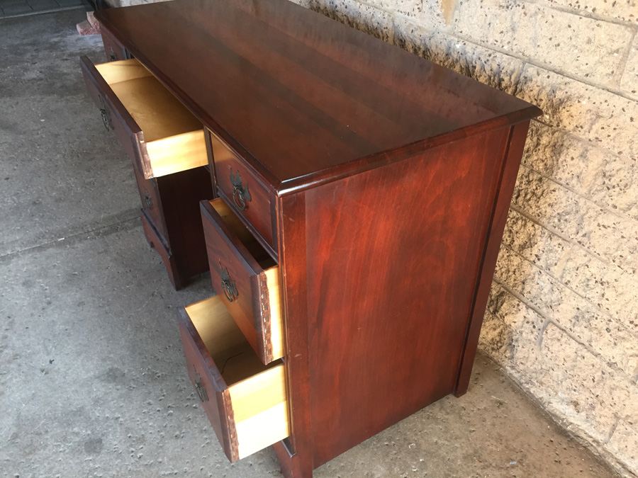 Vintage Wooden Desk [Photo 3]