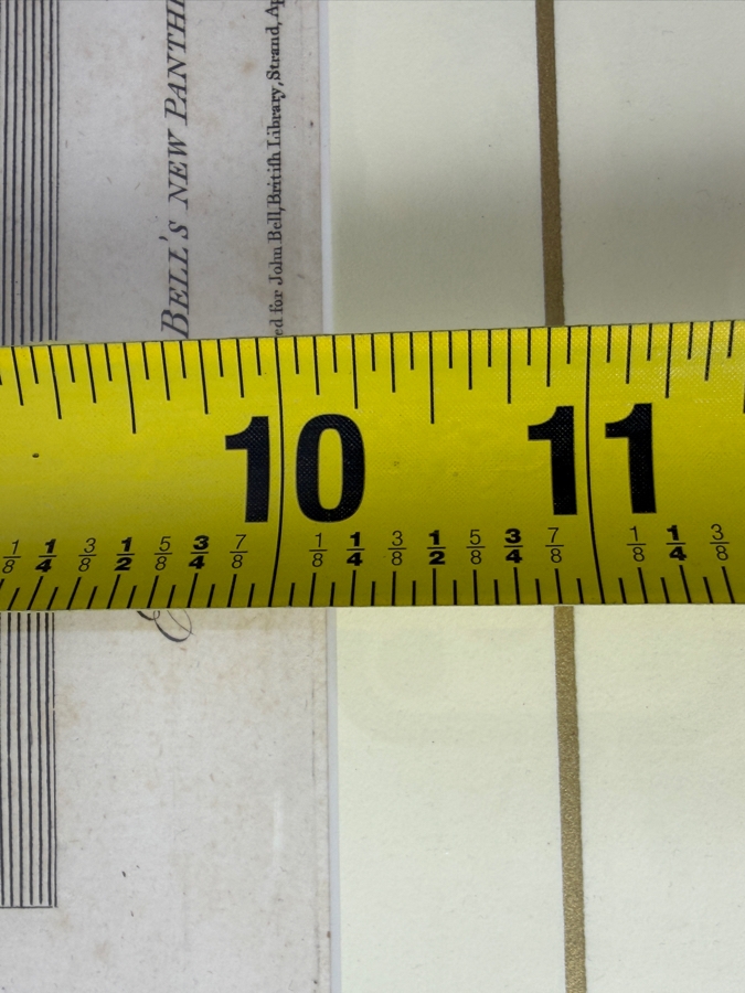 Just Added - 18th-Century Copperplate Engraving Of Roman And Greek Deities From Bell's New Pantheon, Engraved By Charles Grignion, 1789 7' X 10' Framed 15.5' X 18' (RSF) [Photo 10]