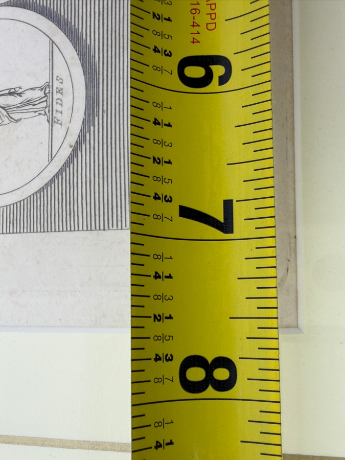 Just Added - 18th-Century Copperplate Engraving Of Roman And Greek Deities From Bell's New Pantheon, Engraved By Charles Grignion, 1789 7' X 10' Framed 15.5' X 18' (RSF) [Photo 9]