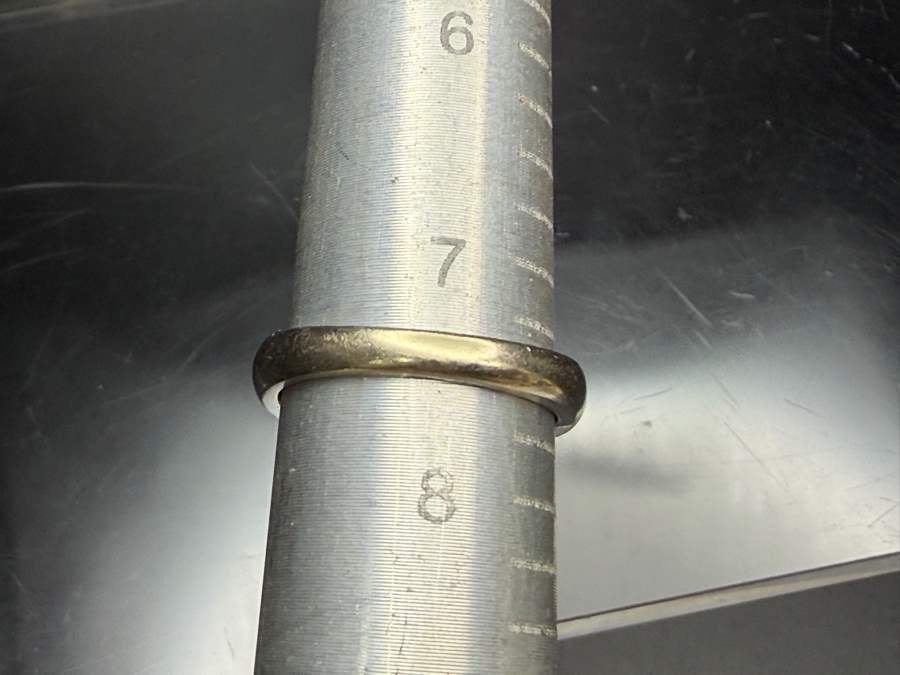 14k Gold 9x7mm Cushion Cut Swiss Blue Topaz Ring Size 7.5 6.4g Retails $2,200 [Photo 10]