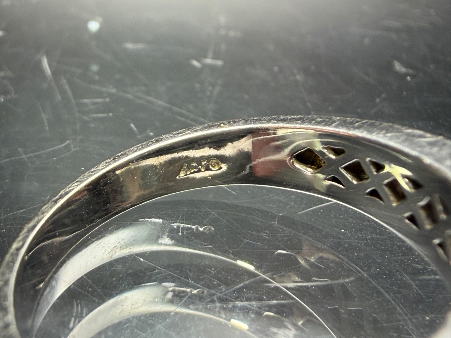 14k Gold 9x7mm Cushion Cut Swiss Blue Topaz Ring Size 7.5 6.4g Retails $2,200 [Photo 9]