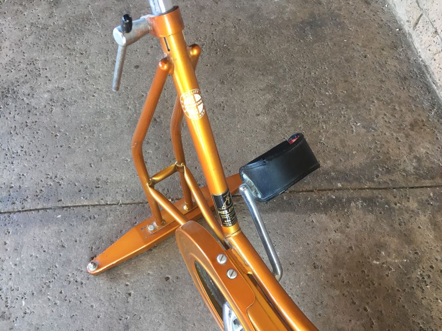 Vintage Golden Schwinn Exerciser Exercise Bike [Photo 8]