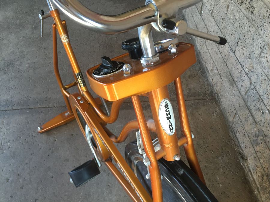 Vintage Golden Schwinn Exerciser Exercise Bike [Photo 3]
