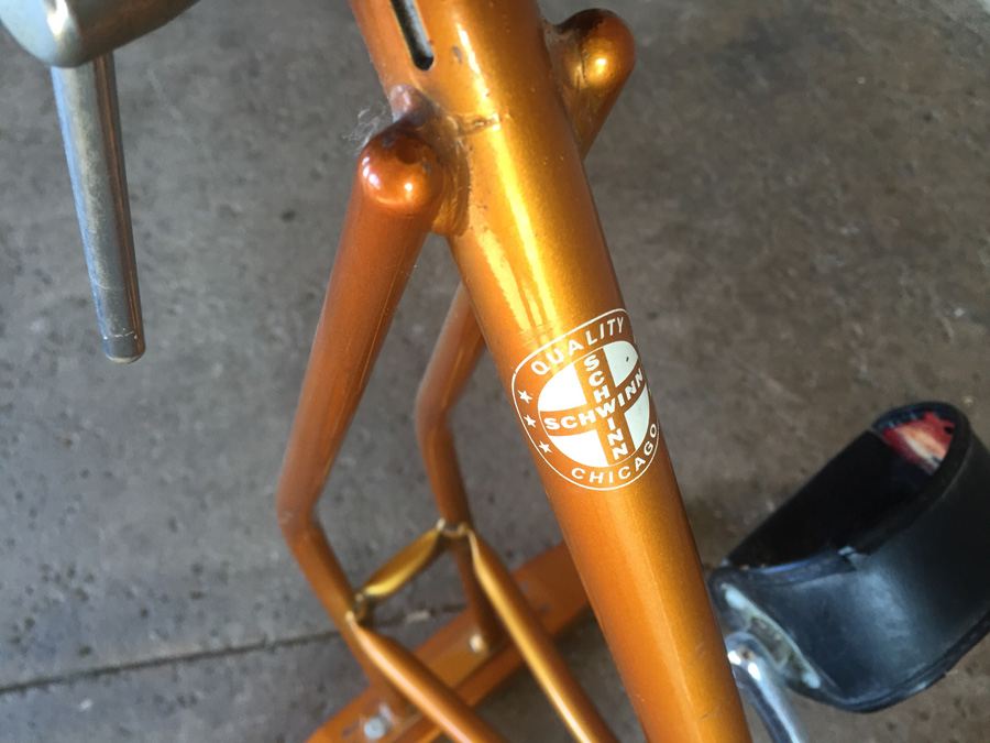 Vintage Golden Schwinn Exerciser Exercise Bike [Photo 7]