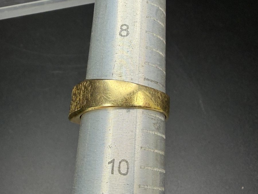 14k Gold Diamond Ring Featuring A .49ct Diamond I1-M Color Size 9 8.9g Retails $3,400 [Photo 11]