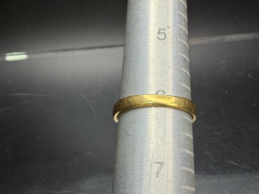 18k Gold Ring Set With A 12mm Round Synthetic Color Change Corundum Size 6 6.8g Retails $3,000 [Photo 13]