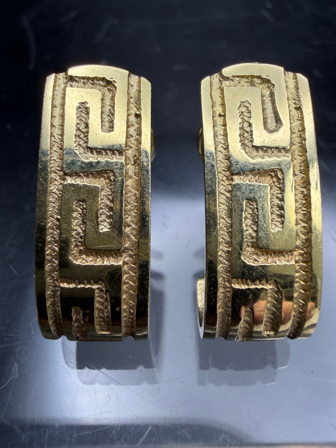 14k Gold Earrings 7.4g [$664 Gold Melt Value] [Photo 2]