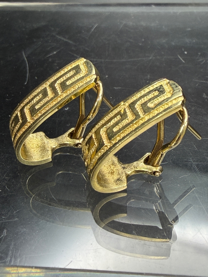 14k Gold Earrings 7.4g [$664 Gold Melt Value] [Photo 3]