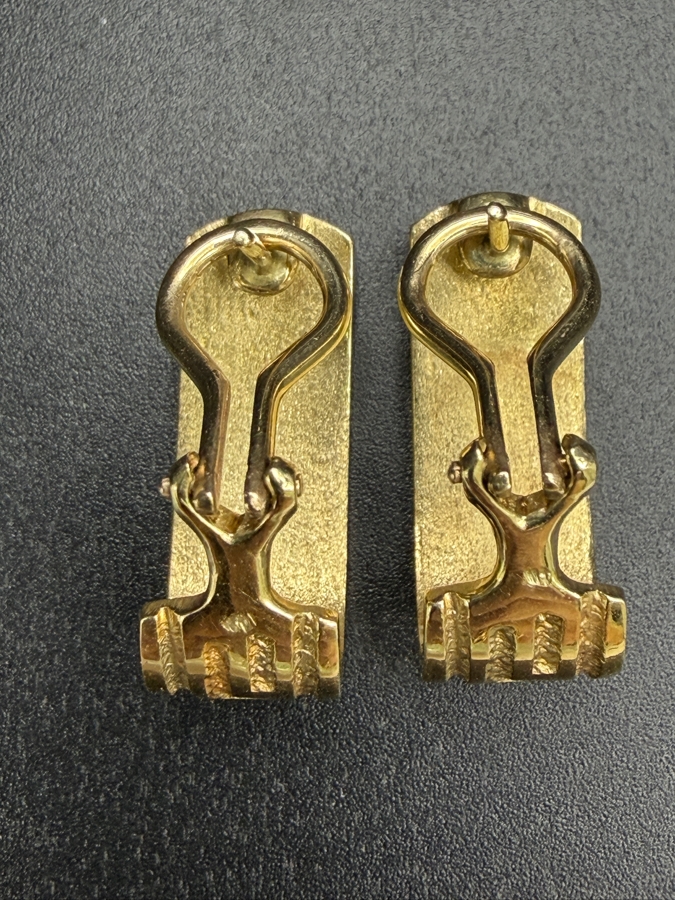 14k Gold Earrings 7.4g [$664 Gold Melt Value] [Photo 4]